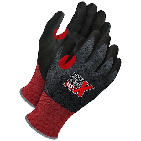 Bdg Cut-Resistant Coated Gloves, Cut Level A3 , Polyurethane , Smooth , M 1 PR 99-1-9531-8